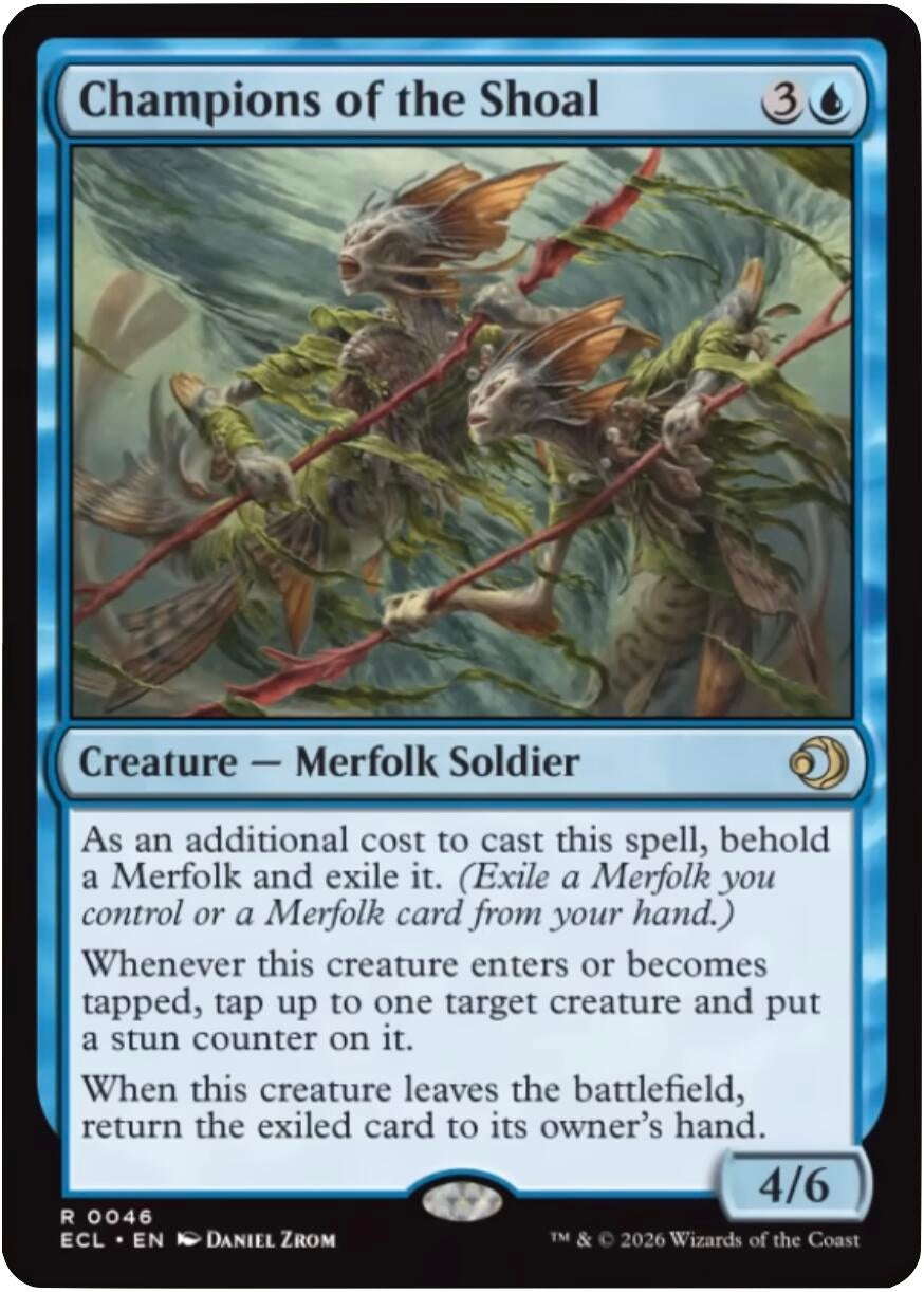 Image for Champions of the Shoal (46) - Magic: The Gathering