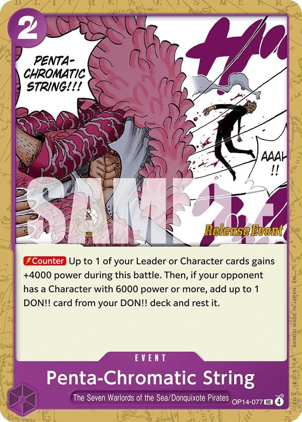 Image for Penta-Chromatic String (OP14-077) - One Piece Card Game