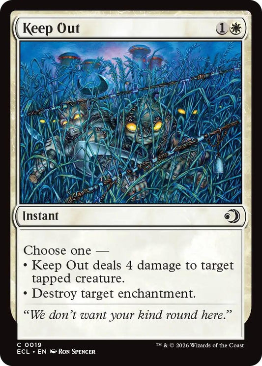 Image for Keep Out (19) - Magic: The Gathering