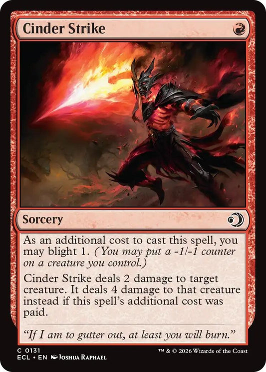 Image for Cinder Strike (131) - Magic: The Gathering