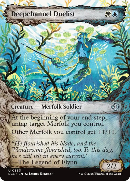 Image for Deepchannel Duelist (Showcase) (333) - Magic: The Gathering