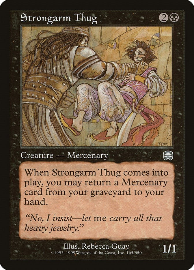 Image for Strongarm Thug (165) - Magic: The Gathering