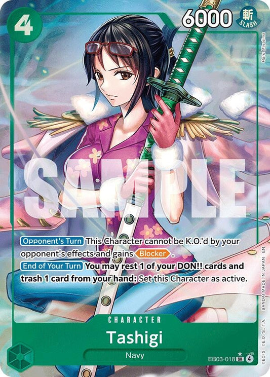 Tashigi (Alternate Art) (EB03-018)