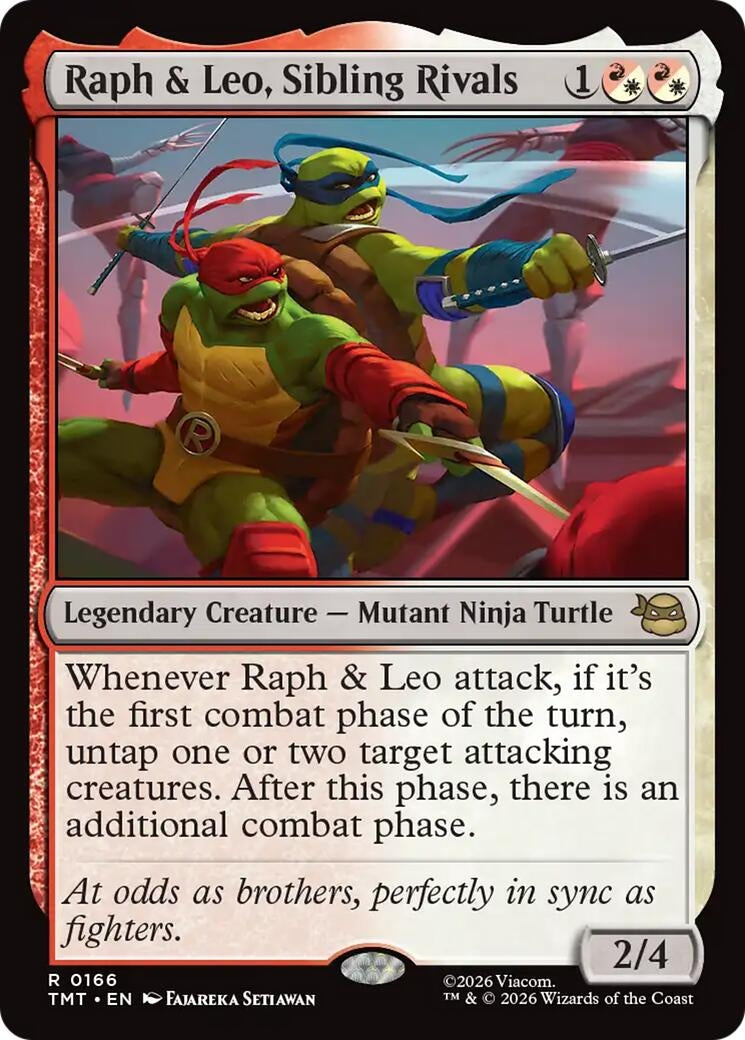 Raph & Leo, Sibling Rivals (166)