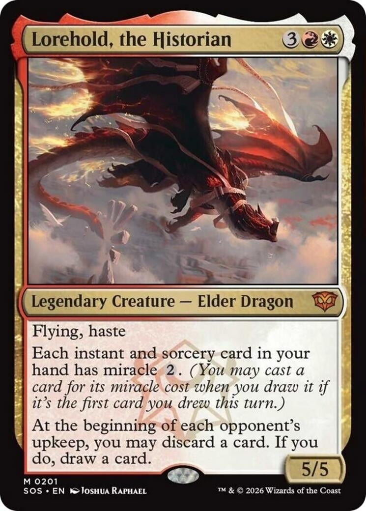 Image for Lorehold, the Historian (201) - Magic: The Gathering