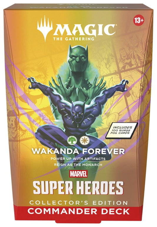 Image for Marvel Super Heroes Commander Deck - Wakanda Forever (Collector's Edition) - Magic: The Gathering