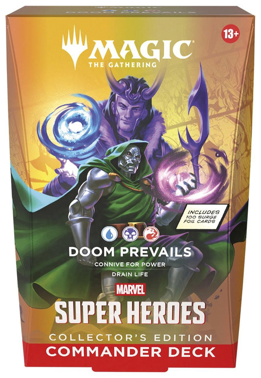 Image for Marvel Super Heroes Commander Deck - Doom Prevails (Collector's Edition) - Magic: The Gathering