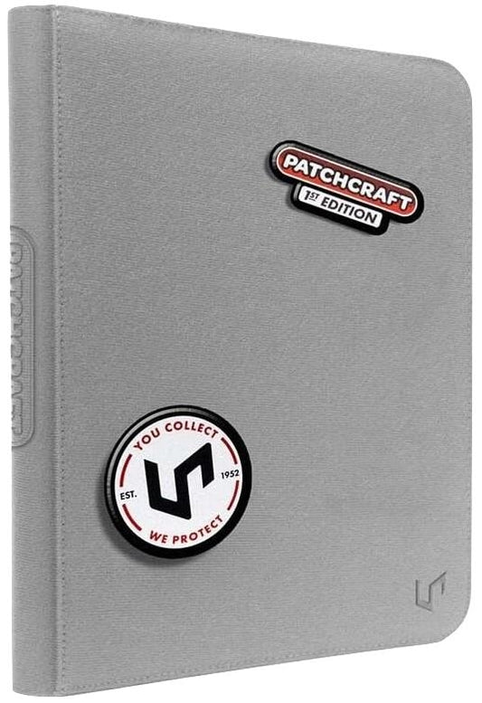 Image for PATCHCRAFT 9-Pocket Zippered PRO-Binder - Gray - Storage Albums