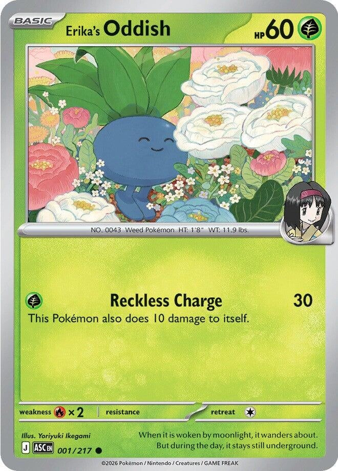 Image for Erika's Oddish (001/217) - Pokemon