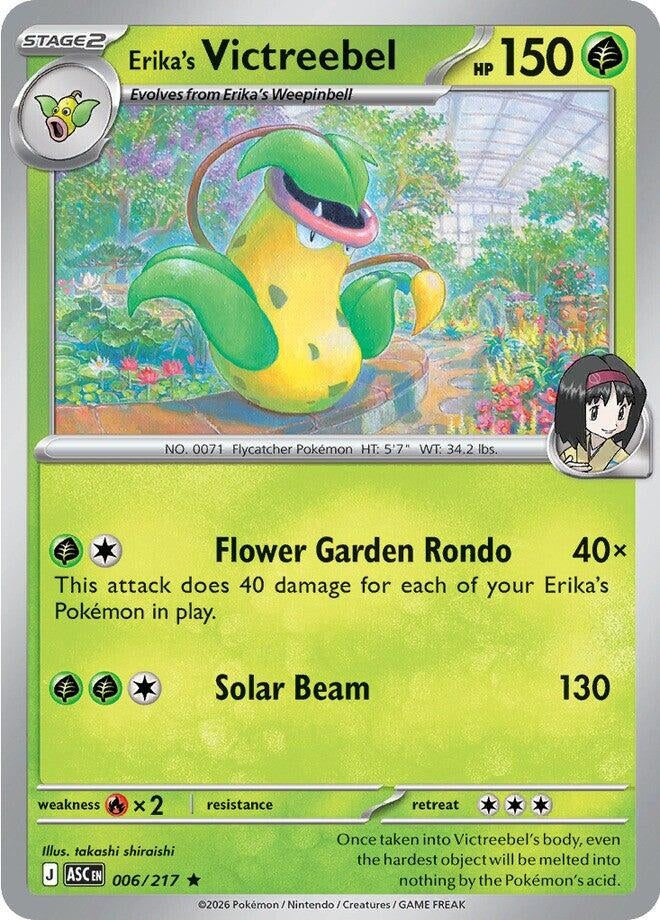 Image for Erika's Victreebel (006/217) - Pokemon