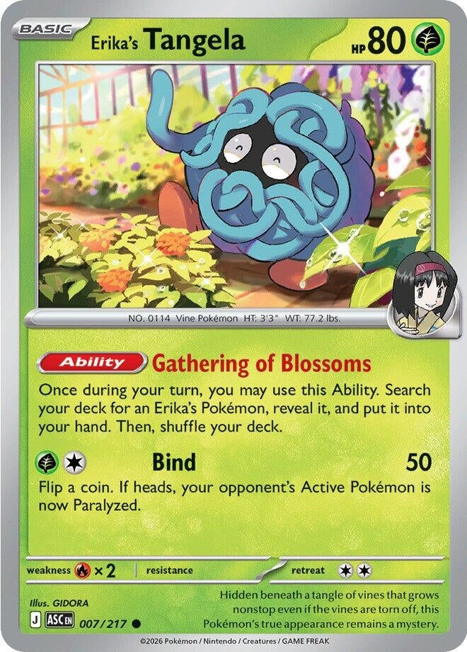 Image for Erika's Tangela (007/217) - Pokemon