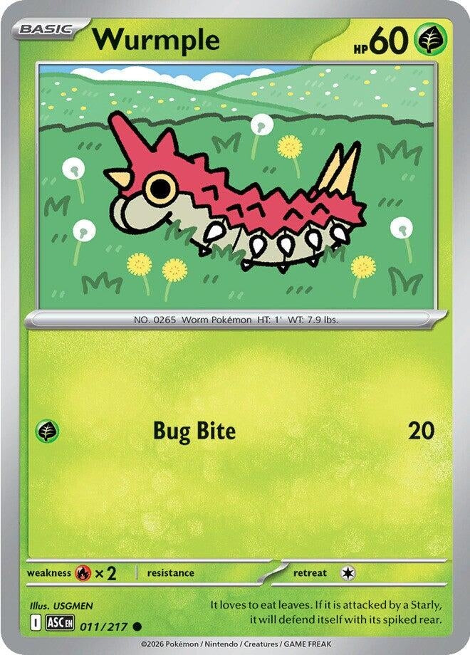 Image for Wurmple (011/217) - Pokemon