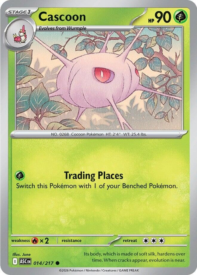Image for Cascoon (014/217) - Pokemon