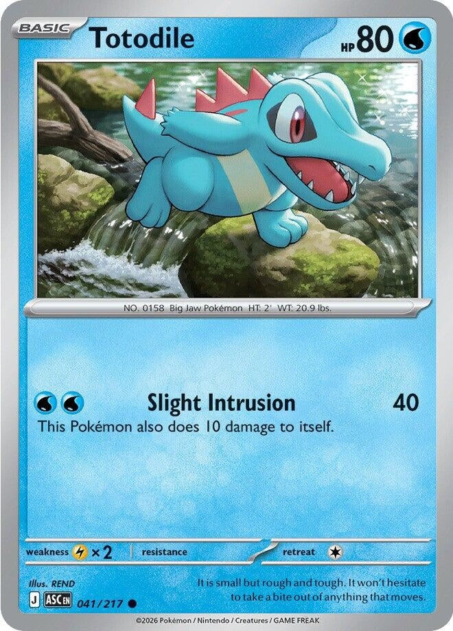 Image for Totodile (041/217) - Pokemon