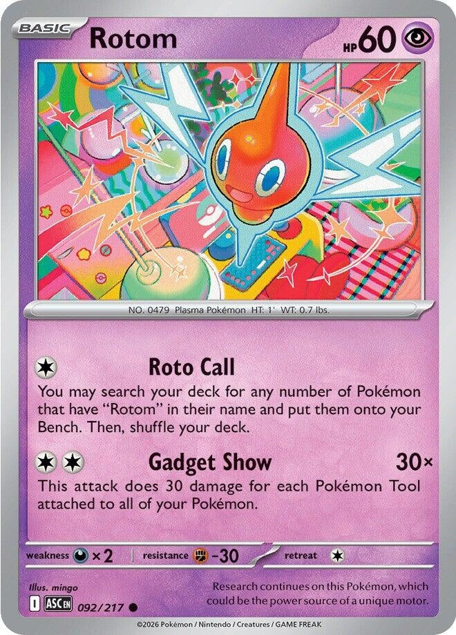 Image for Rotom (092/217) - Pokemon
