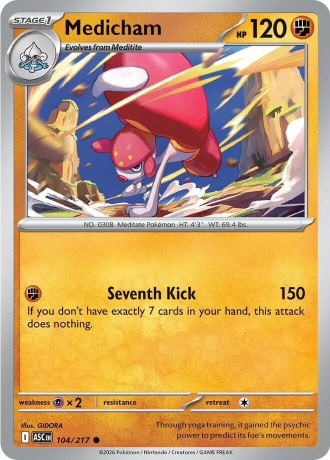 Image for Medicham (104/217) - Pokemon