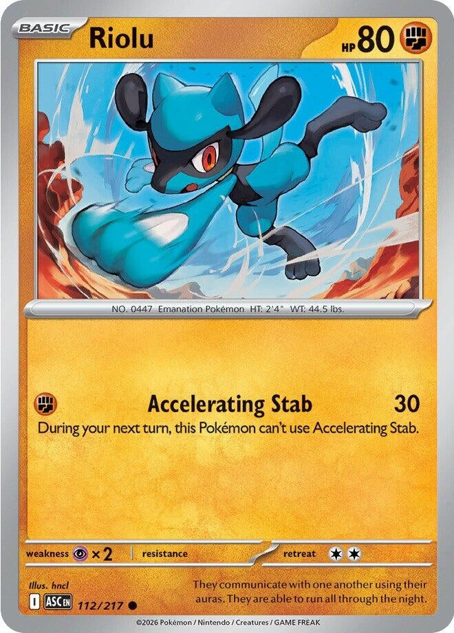Image for Riolu (112/217) - Pokemon