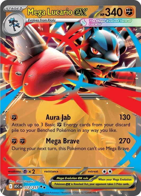 Mega Lucario ex (113/217)