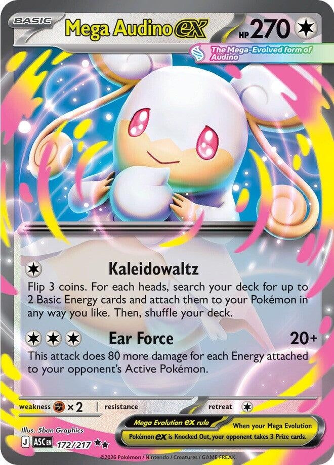 Mega Audino ex (172/217)