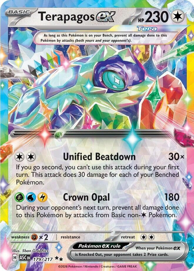 Image for Terapagos ex (179/217) - Pokemon