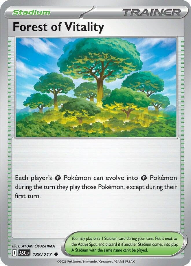 Image for Forest of Vitality (188/217) - Pokemon