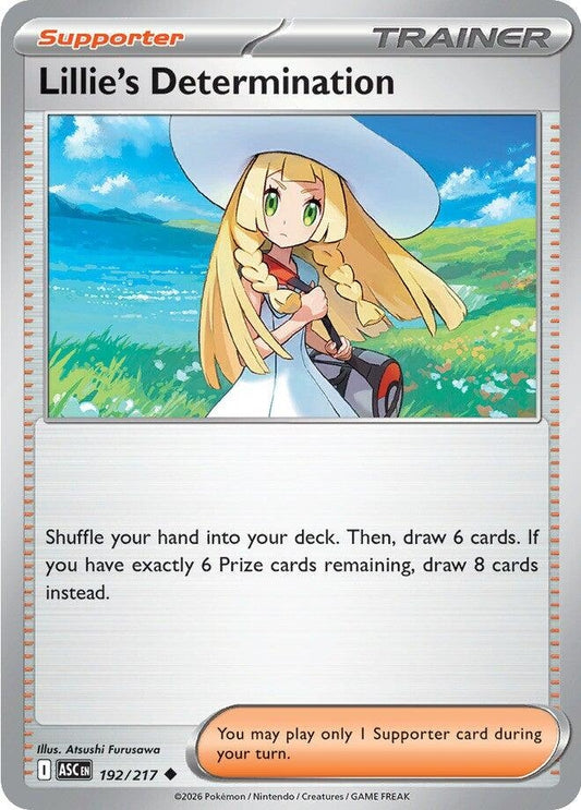 Image for Lillie's Determination (192/217) - Pokemon