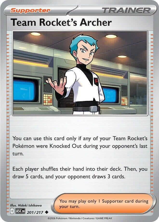 Image for Team Rocket's Archer (201/217) - Pokemon