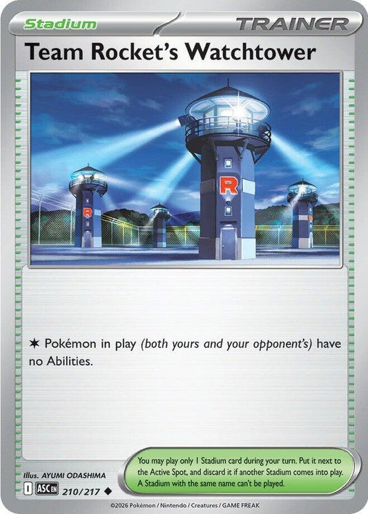 Team Rocket's Watchtower (210/217)