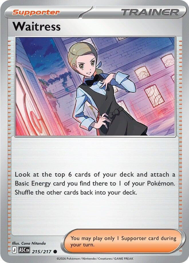 Image for Waitress (215/217) - Pokemon