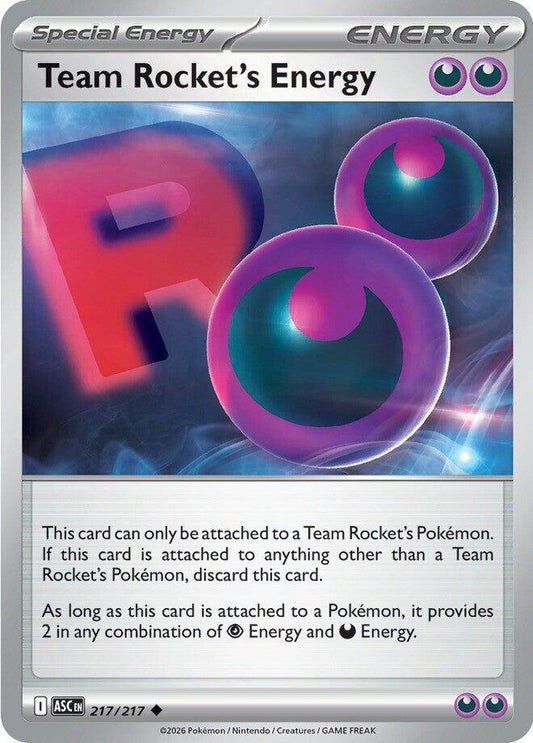 Image for Team Rocket's Energy (217/217) - Pokemon
