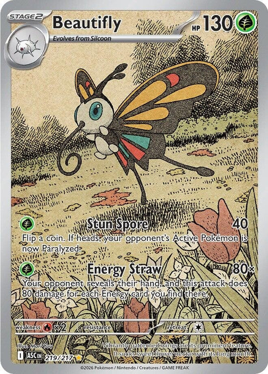 Image for Beautifly (219/217) - Pokemon