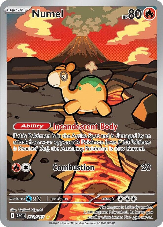 Image for Numel (223/217) - Pokemon