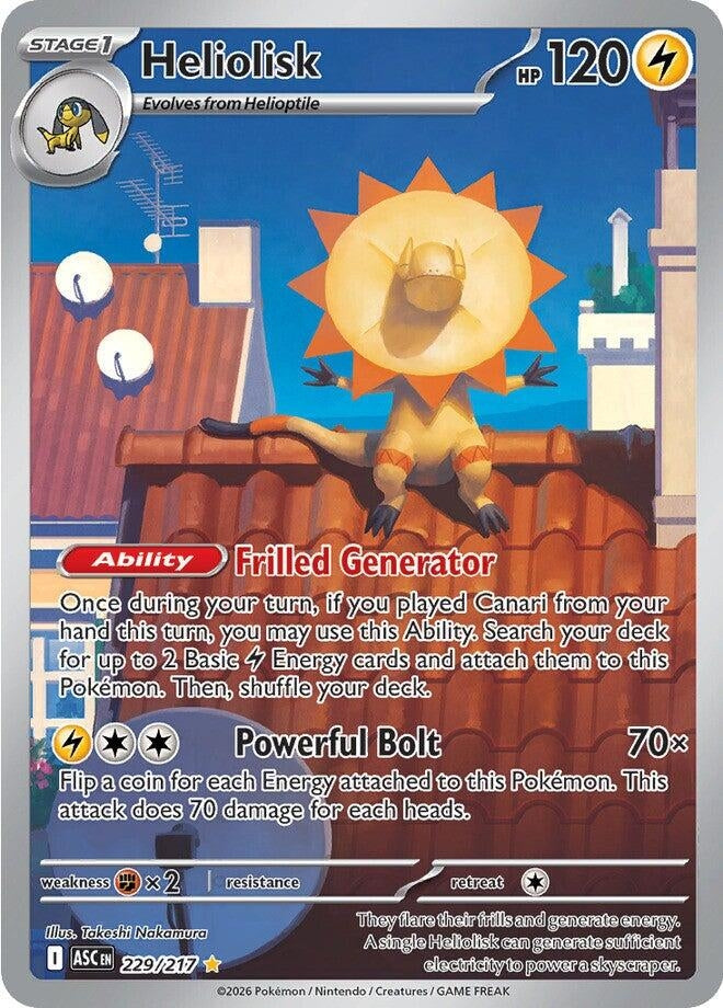 Image for Heliolisk (229/217) - Pokemon