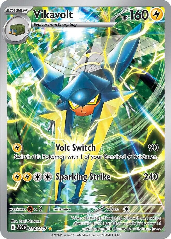 Image for Vikavolt (230/217) - Pokemon