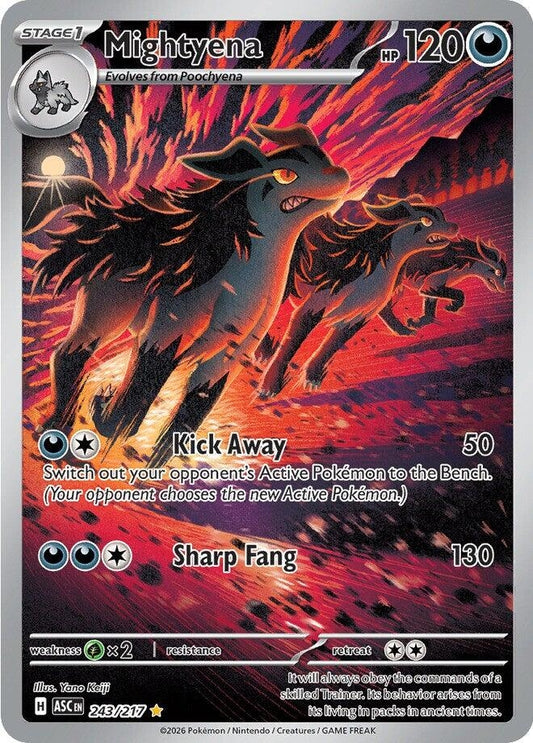 Image for Mightyena (243/217) - Pokemon