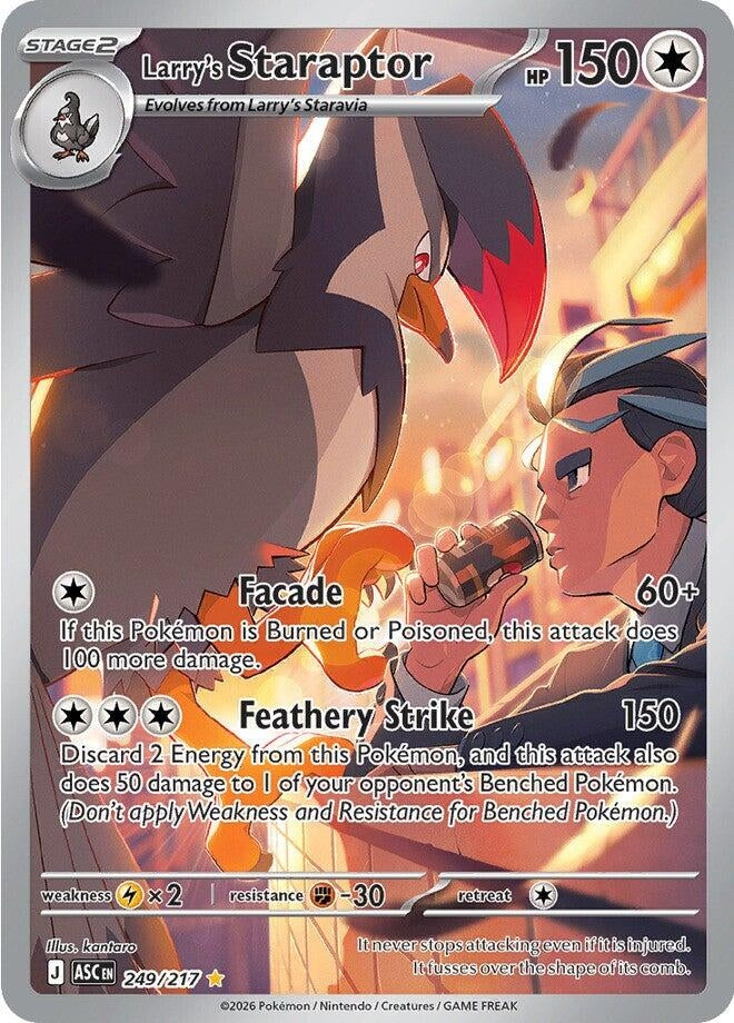 Image for Larry's Staraptor (249/217) - Pokemon