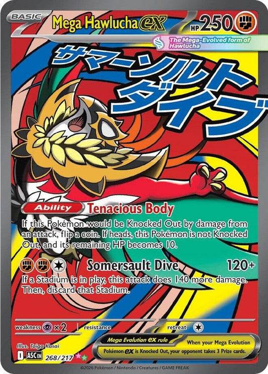 Image for Mega Hawlucha ex (268/217) - Pokemon
