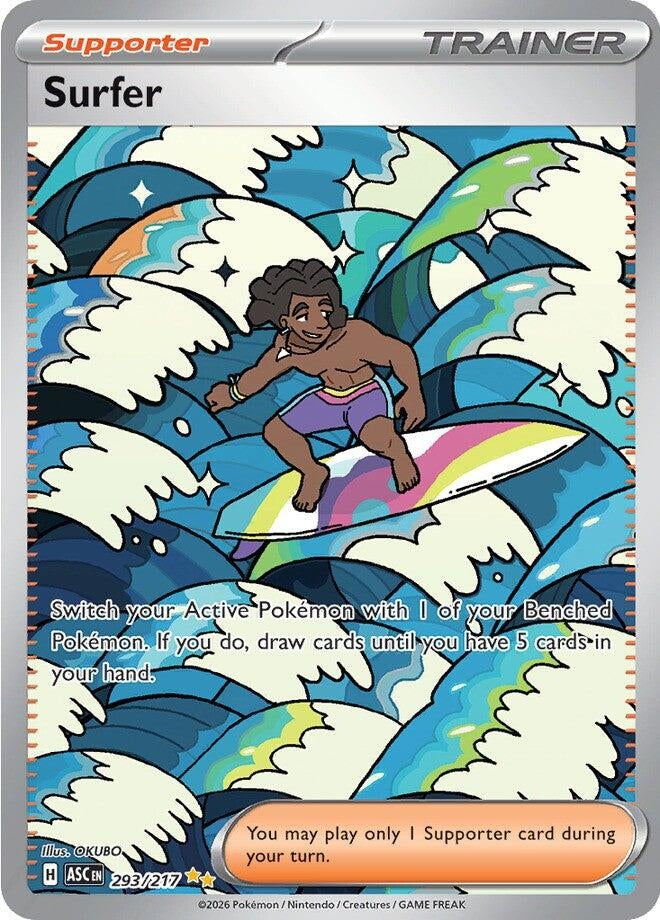 Image for Surfer (293/217) - Pokemon