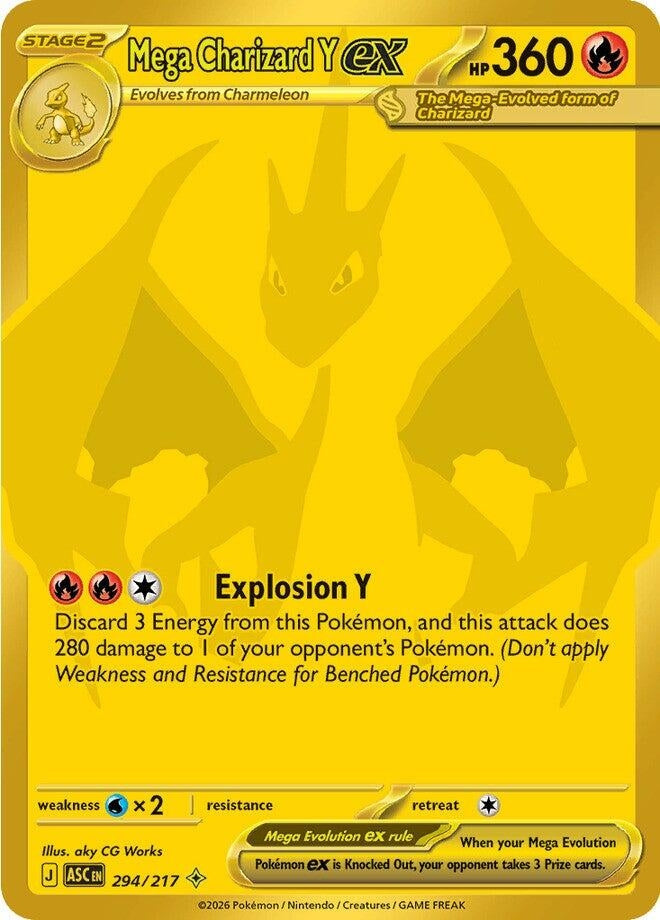 Image for Mega Charizard Y ex (294/217) - Pokemon