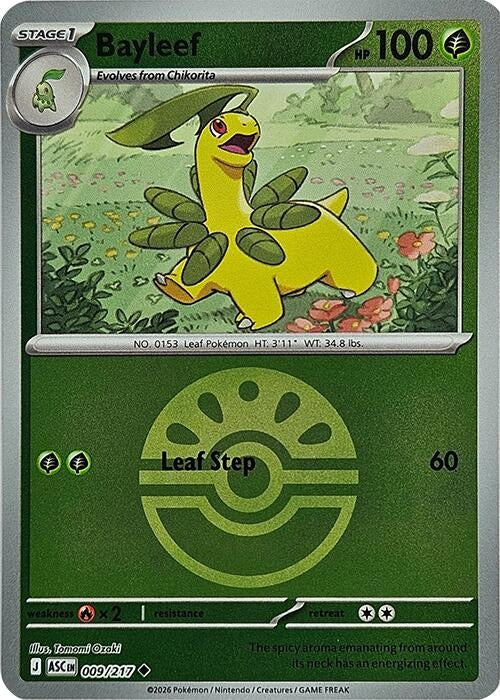 Image for Bayleef (Friend Ball) (009/217) - Pokemon