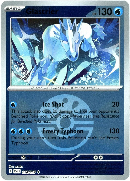 Image for Glastrier (Friend Ball) (054/217) - Pokemon
