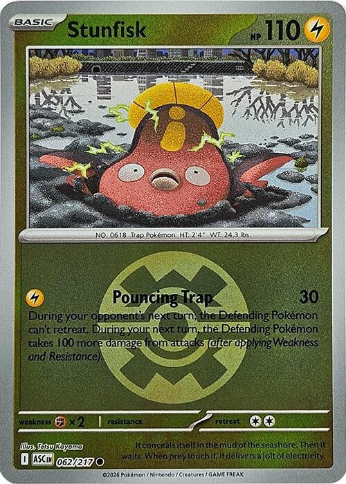 Image for Stunfisk (Quick Ball) (062/217) - Pokemon