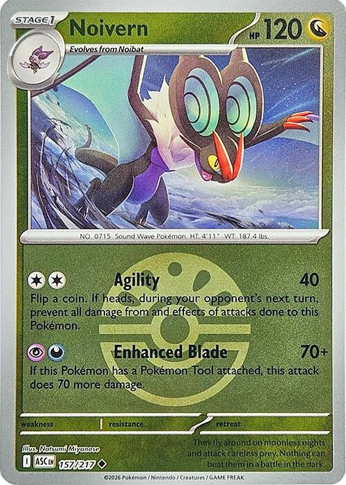 Image for Noivern (Friend Ball) (157/217) - Pokemon