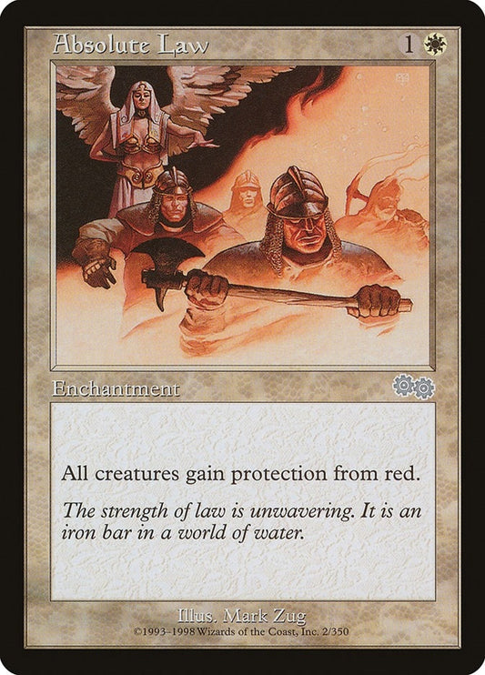 Image for Absolute Law (2) - Magic: The Gathering
