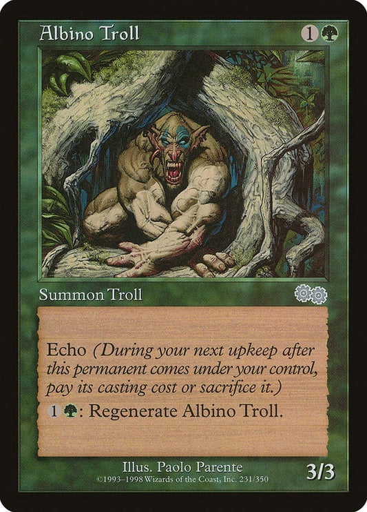 Image for Albino Troll (231) - Magic: The Gathering