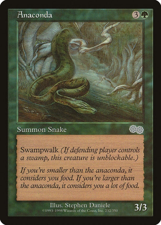 Image for Anaconda (232) - Magic: The Gathering