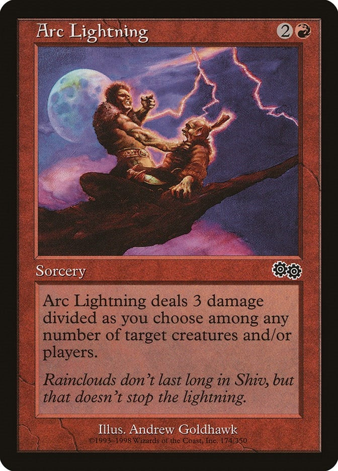 Image for Arc Lightning (174) - Magic: The Gathering