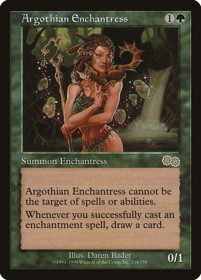 Image for Argothian Enchantress (234) - Magic: The Gathering