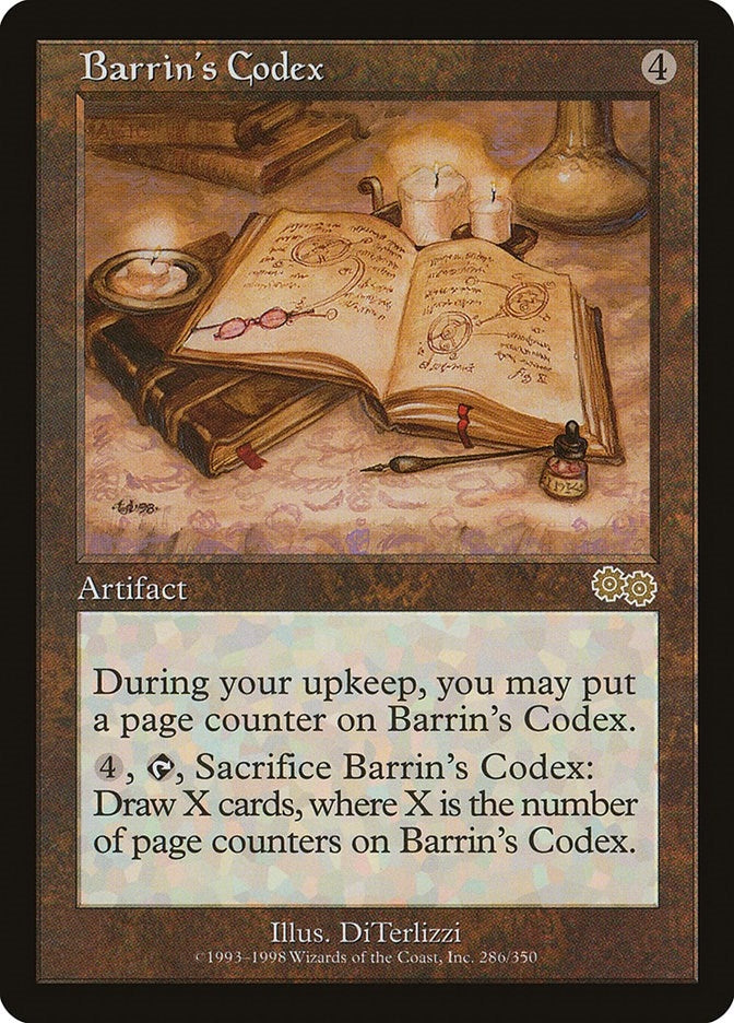 Image for Barrin's Codex (286) - Magic: The Gathering
