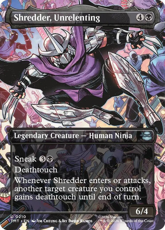 Shredder, Unrelenting (Borderless) (210)